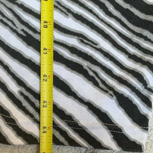 Vintage 90s Zubaz Zebra Print NFL Oakland Raiders Unisex -Pink Label-Size XL - Picture 6 of 9